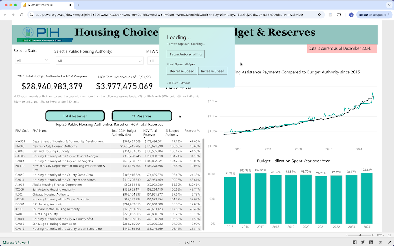 BI Data Extractor by Table Capture截图4