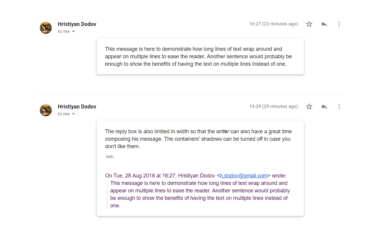Neat Messages for Gmail截图2
