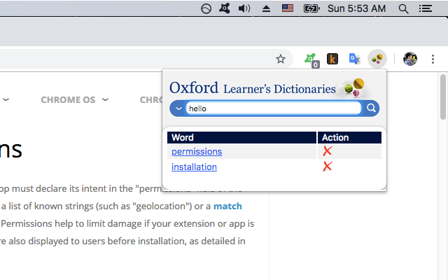 Oxford Dictionary Lookup截图1