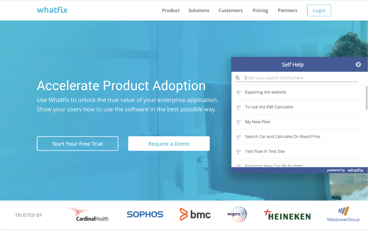 Whatfix for Sophos - Support截图3