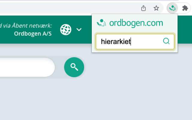 ordbogen.com截图2