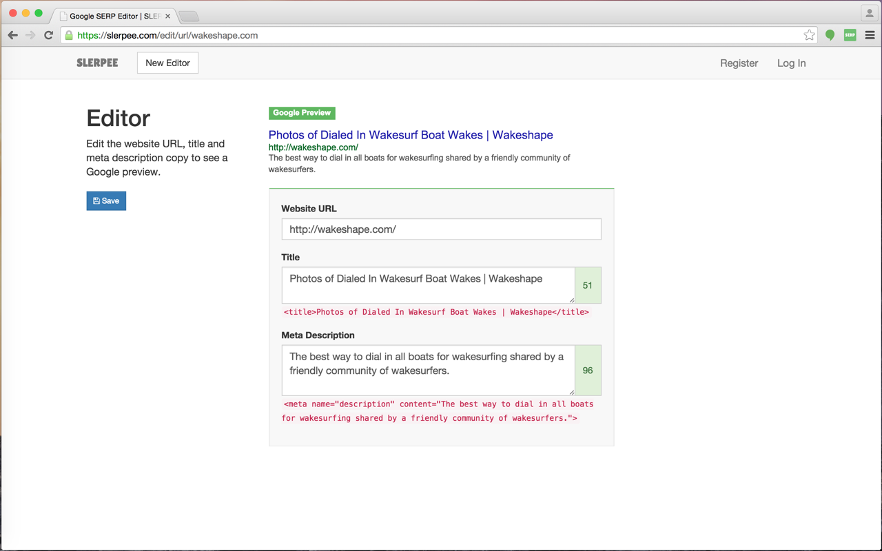 SLERPEE SERP SEO Tool截图1