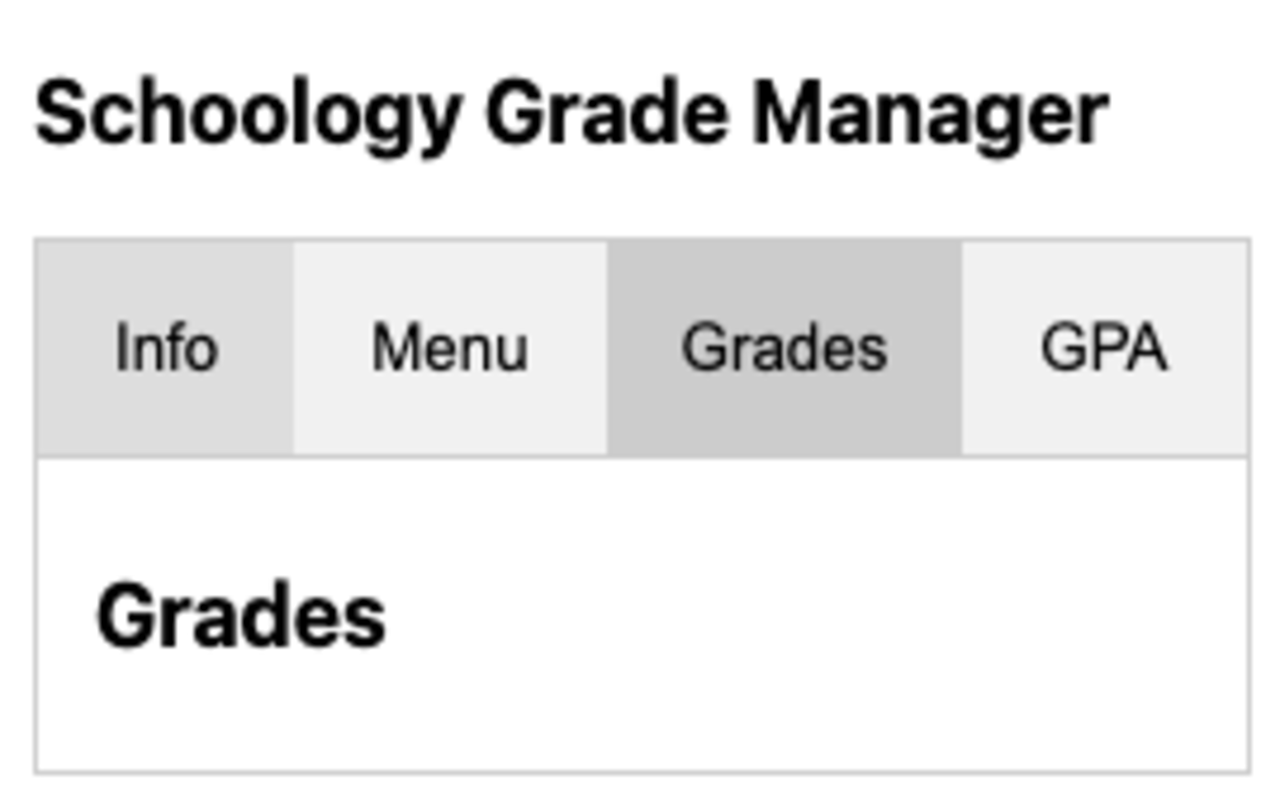 Schoology Grade Manager截图1