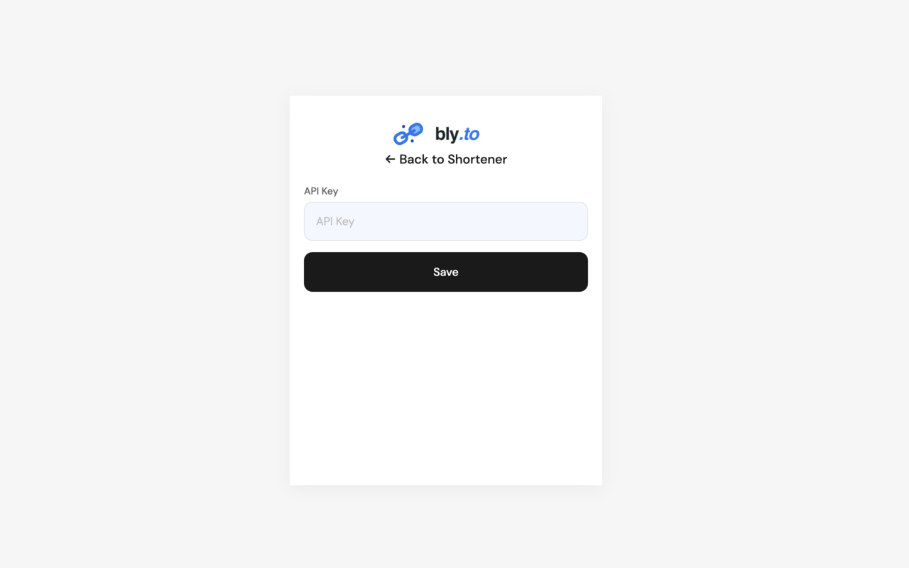 Bly.to Link Shortener截图1