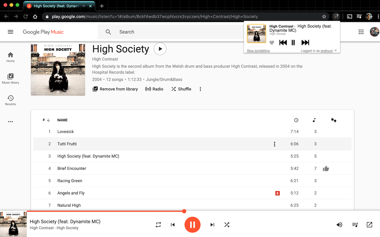 YouTube Music Last.fm Scrobbler截图1