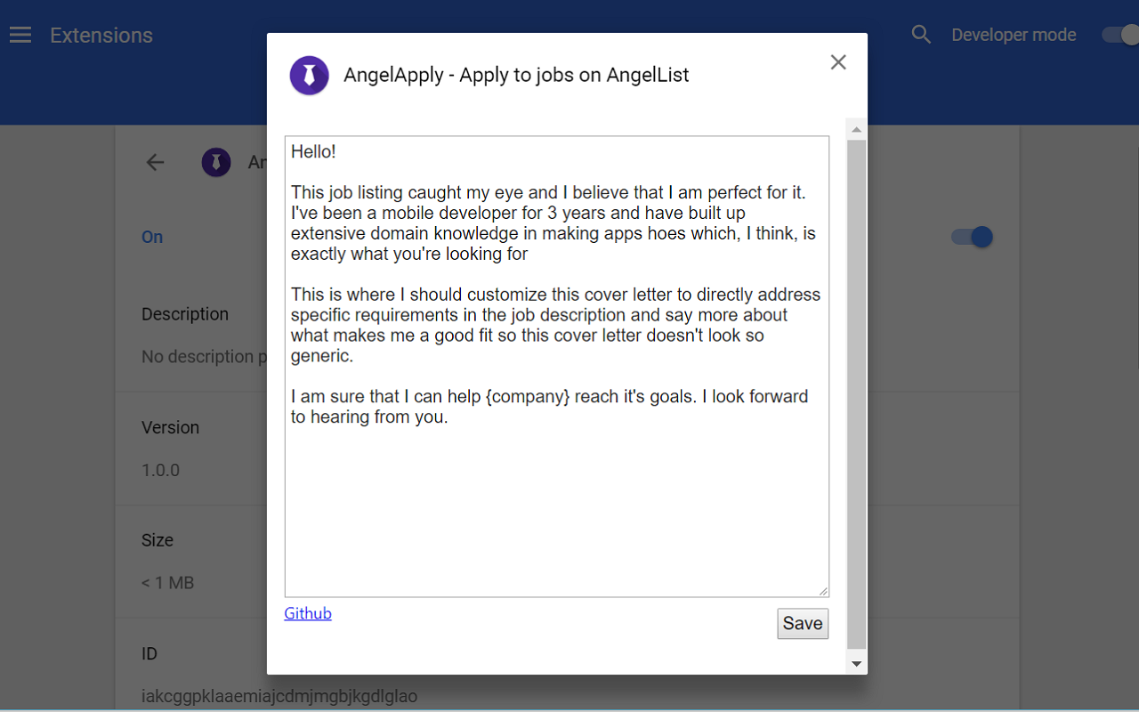 AngelApply - Apply to jobs on AngelList截图1