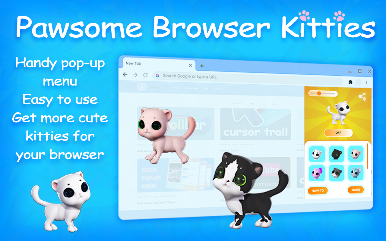 Pawsome Browser Kitties截图1