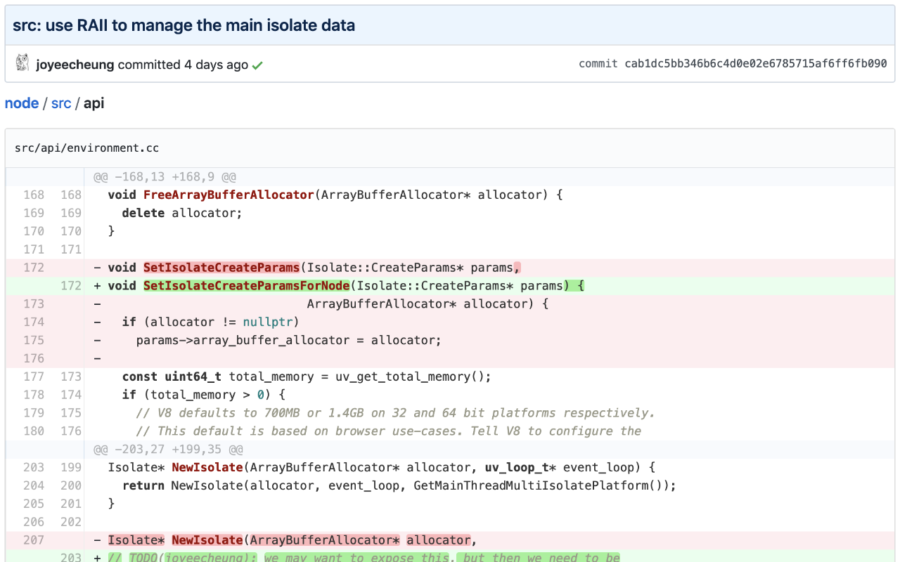 GitHub File Diff截图1