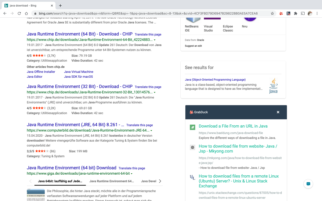 Search Results on GrabDuck截图4