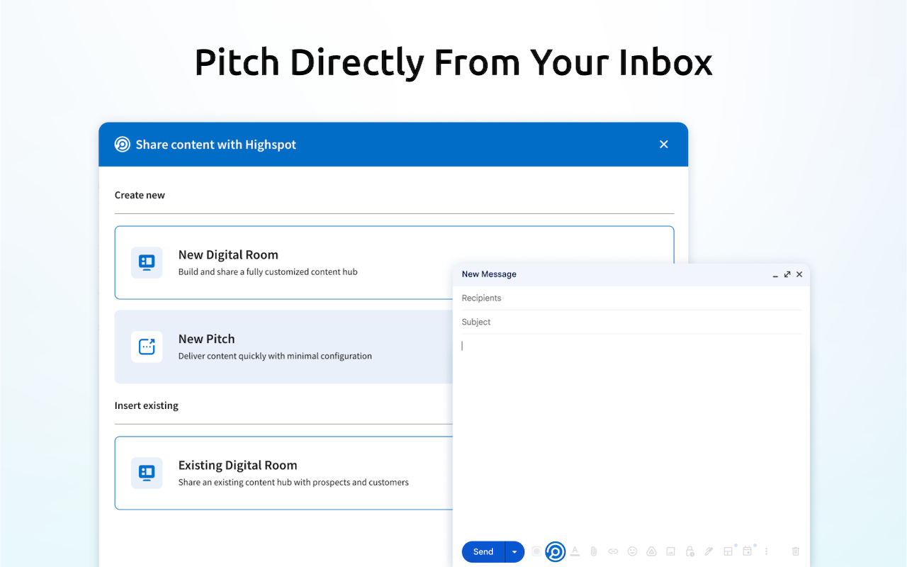 Highspot for Gmail截图2