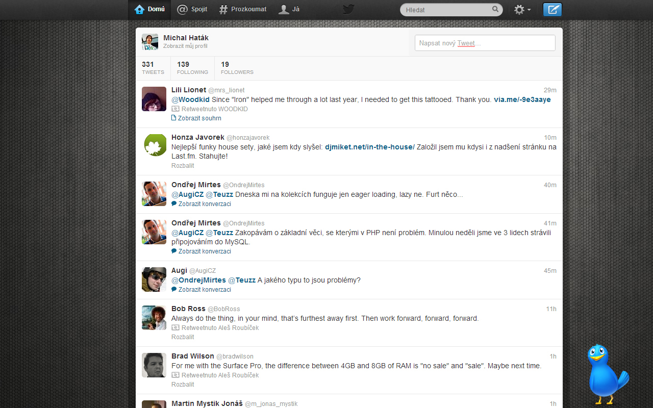 Full Width Twitter截图3