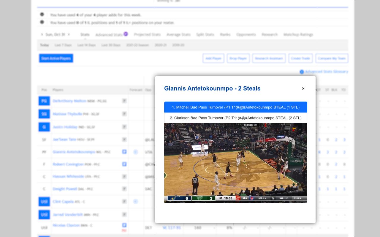 Fantasy Basketball Video Replays截图1