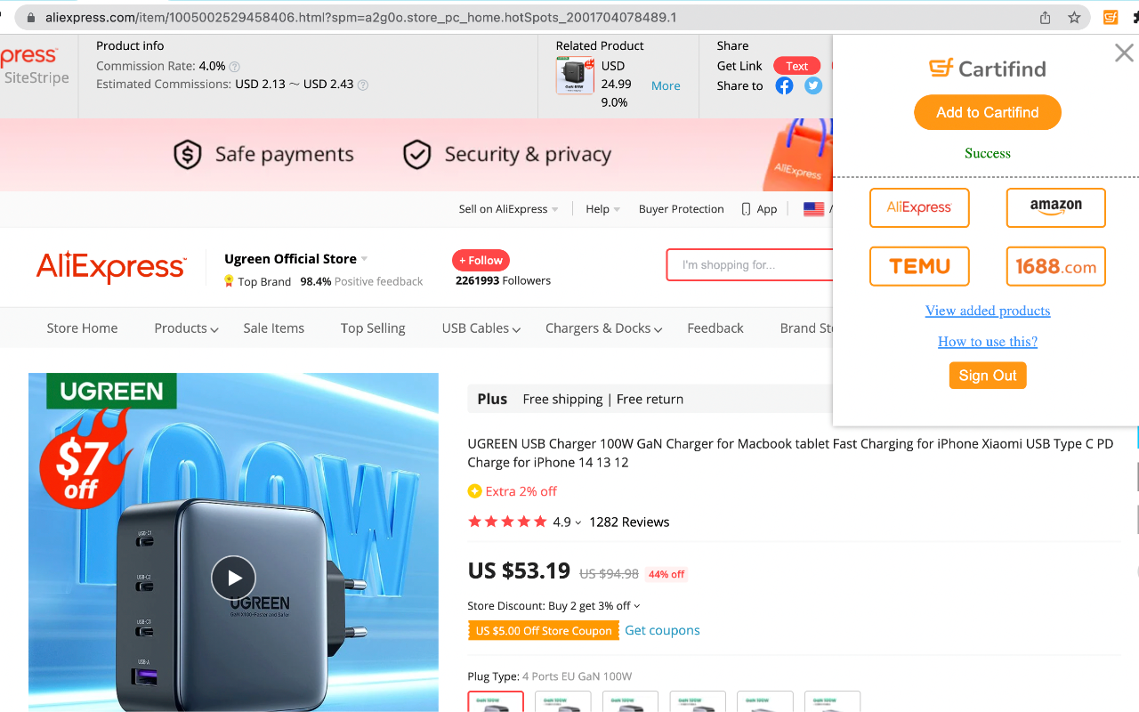 Cartifind Importer截图4