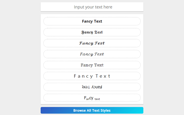 Fancy Text Generator截图1