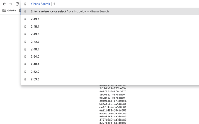 Kibana Search截图1