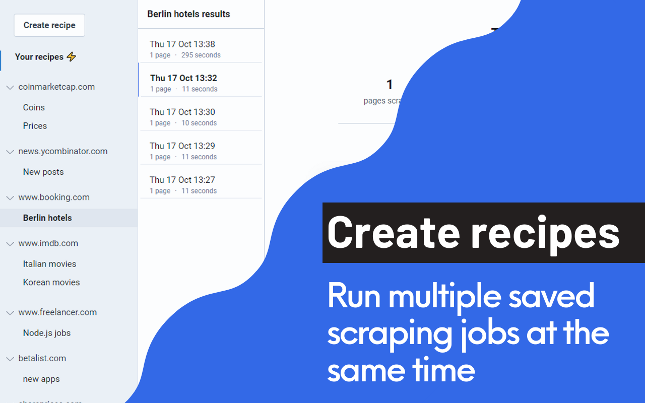 Simplescraper — a fast and free web scraper截图2