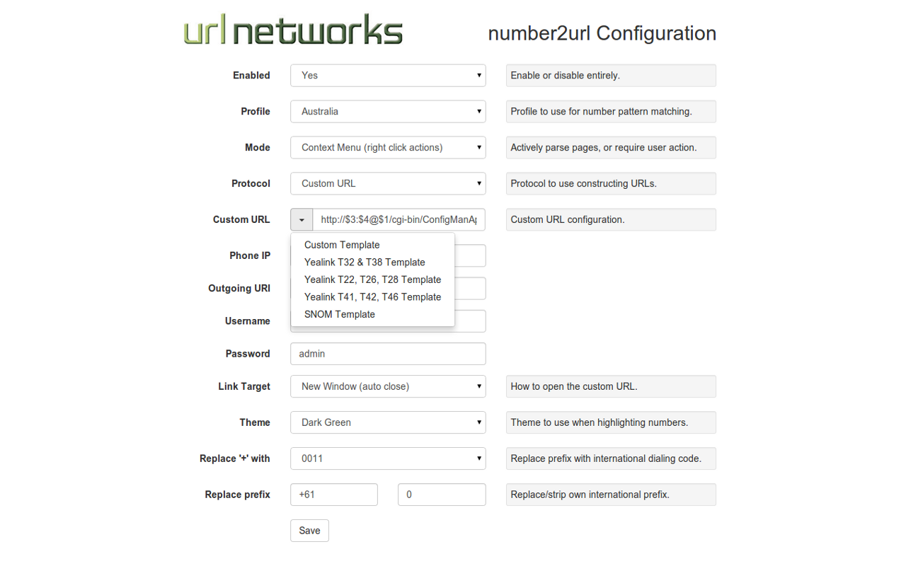 URL Networks number2url截图1