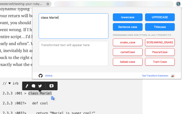 Text Transform截图1