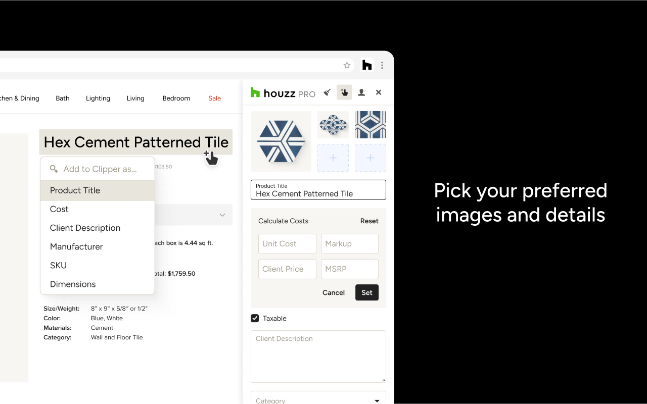Houzz Pro Clipper截图4