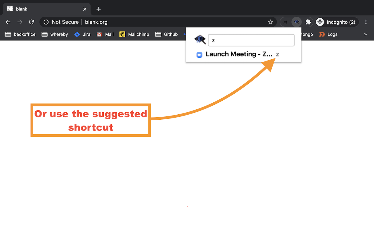 Bookmarks Quick Search截图1