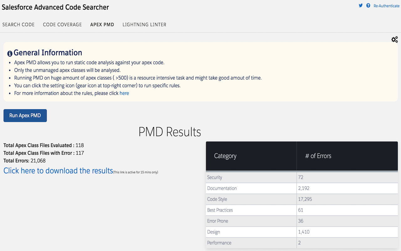 Salesforce advanced Code searcher截图5