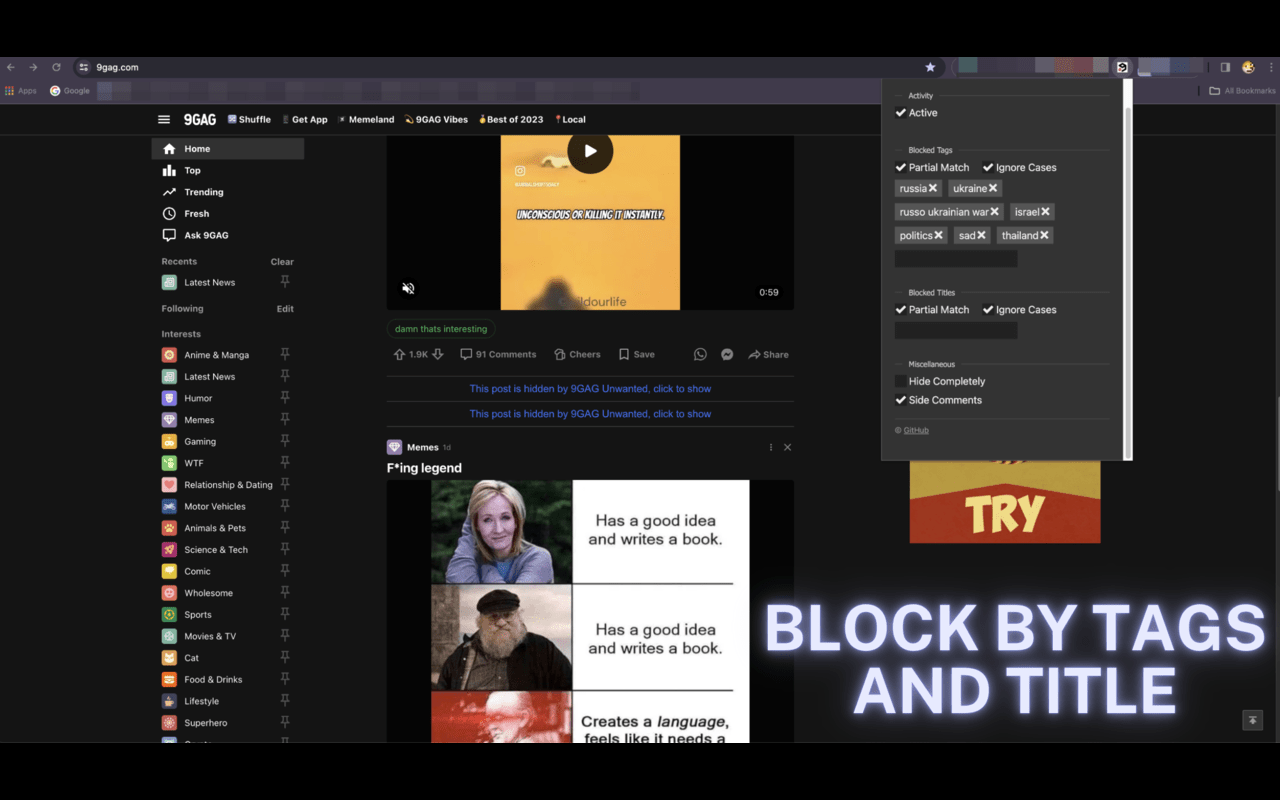 9GAG Unwanted截图2