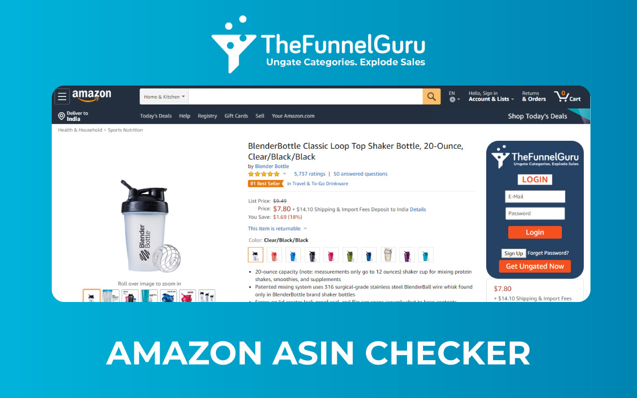 The Amazon ASIN Checker截图2