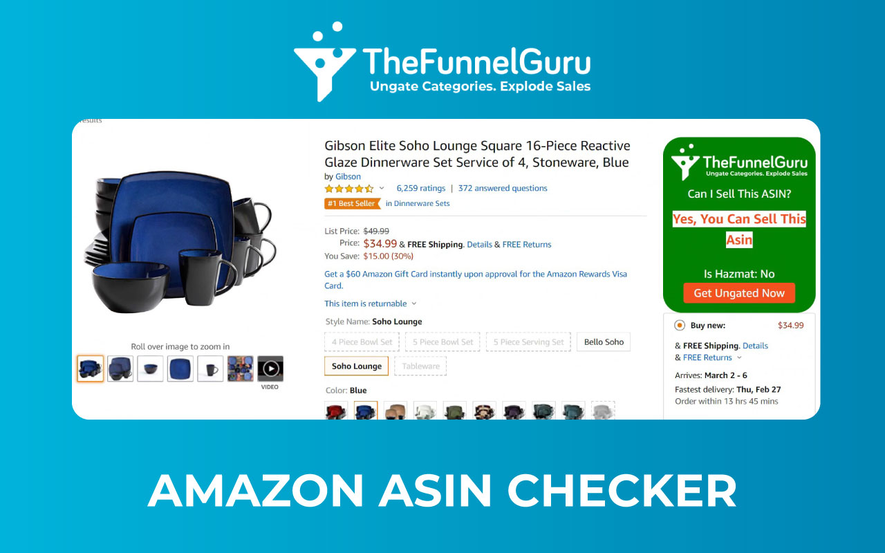The Amazon ASIN Checker截图4