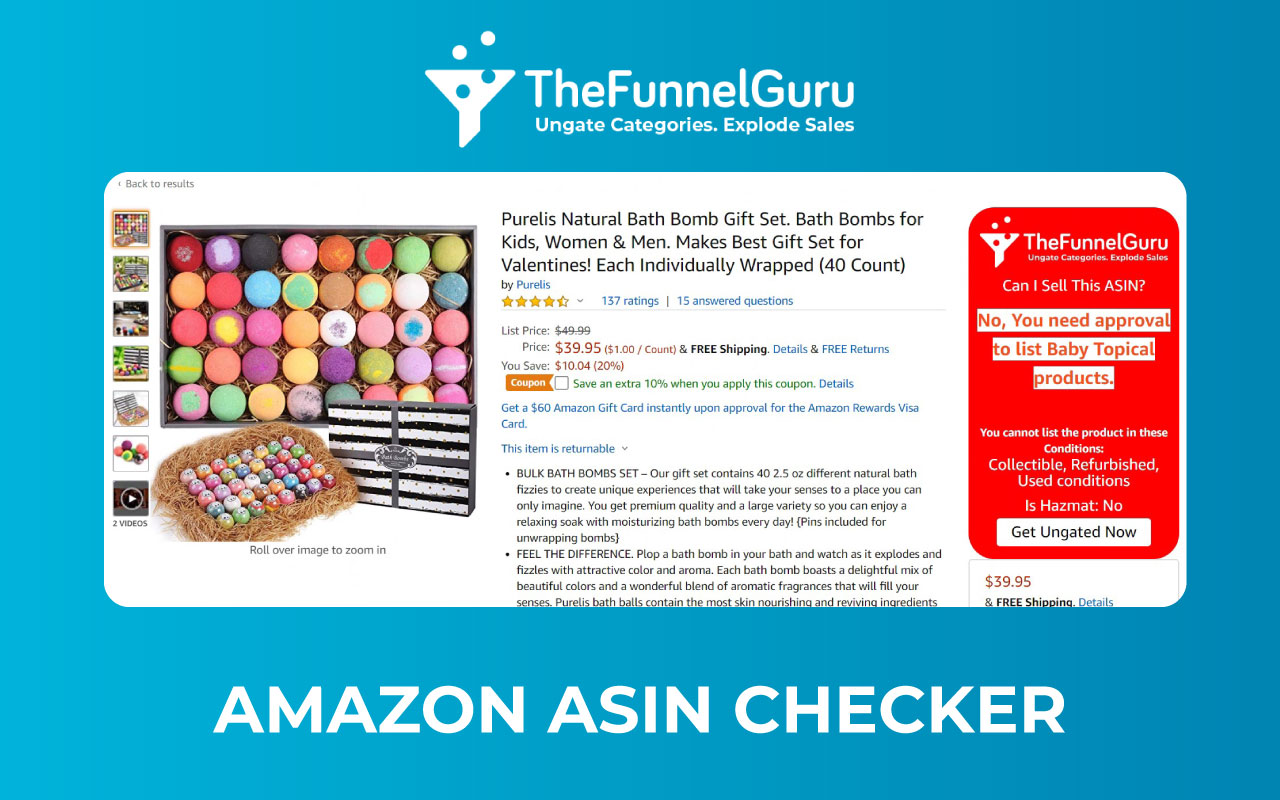 The Amazon ASIN Checker截图5