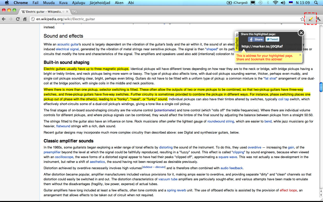 Yellow highlighter pen for web截图2