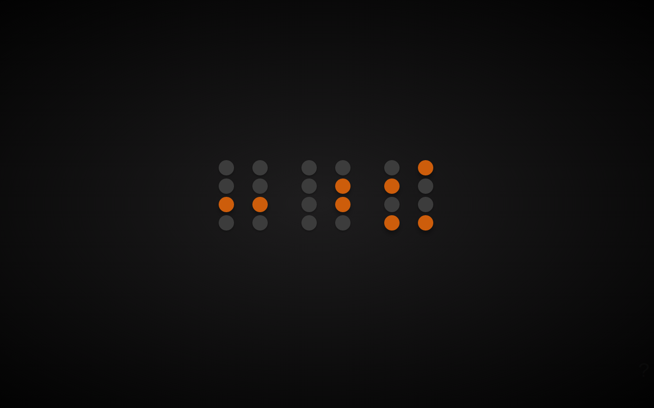 Binary Clock Tab截图1