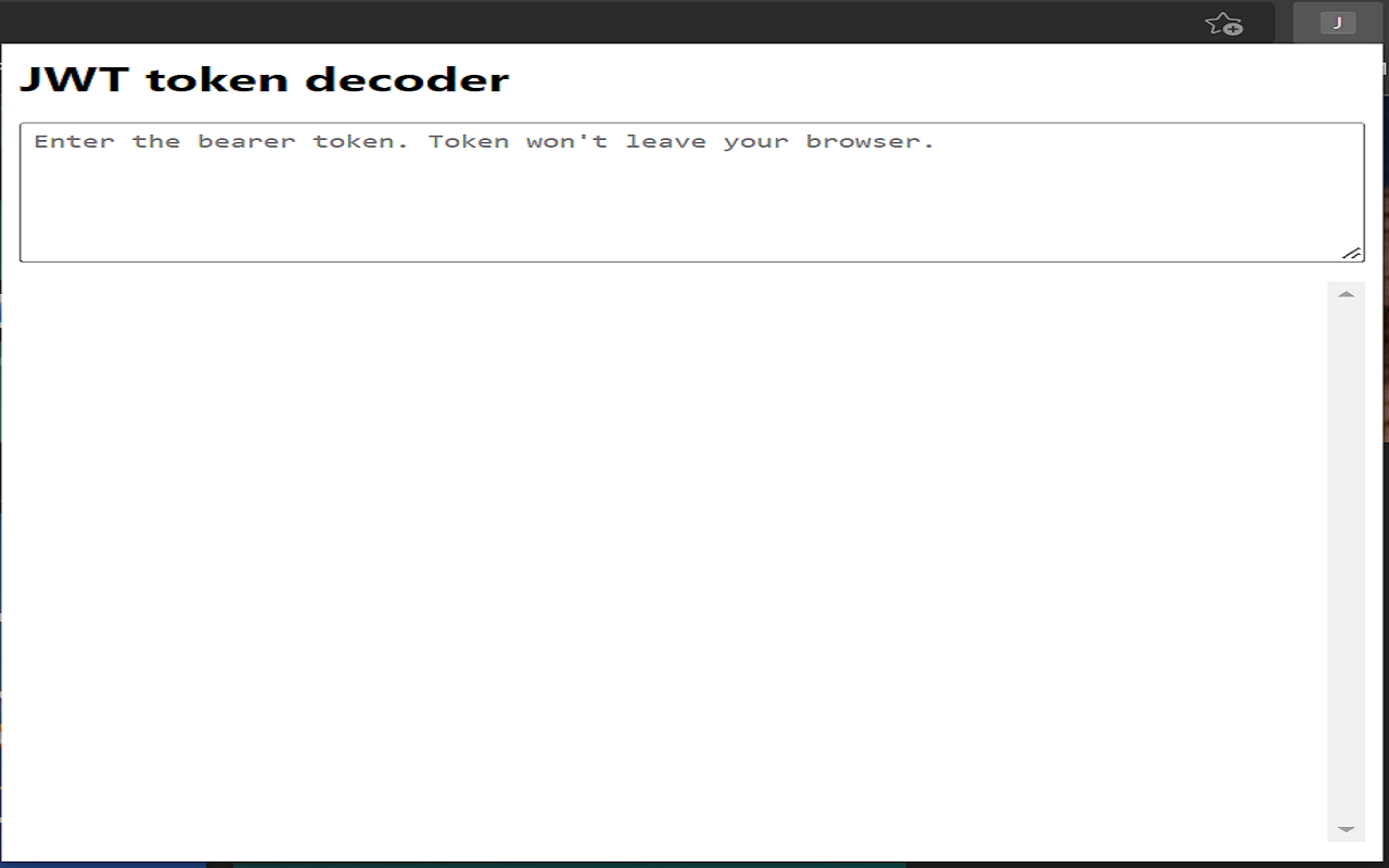 JWT token decoder截图3