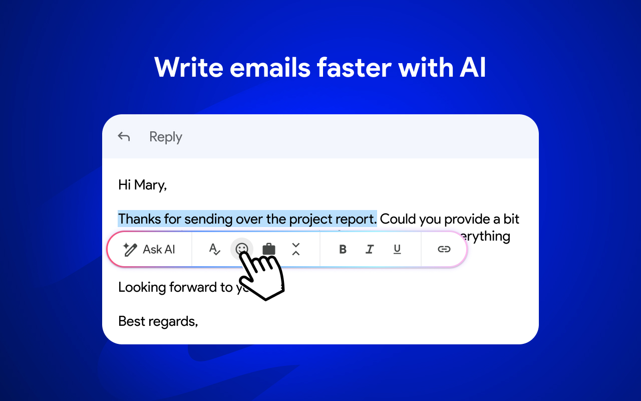 Mailmeteor for Gmail: Email Tracker, Mail merge, AI Writer, Export CSV截图3