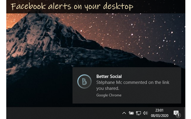 Better Social: Get Facebook Alerts & Fonts截图2