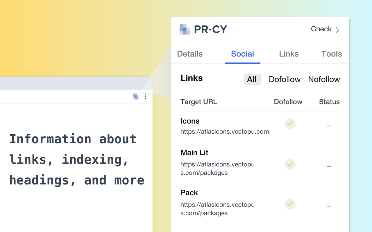 Analysis SEO & Website Checker - PR-CY截图2