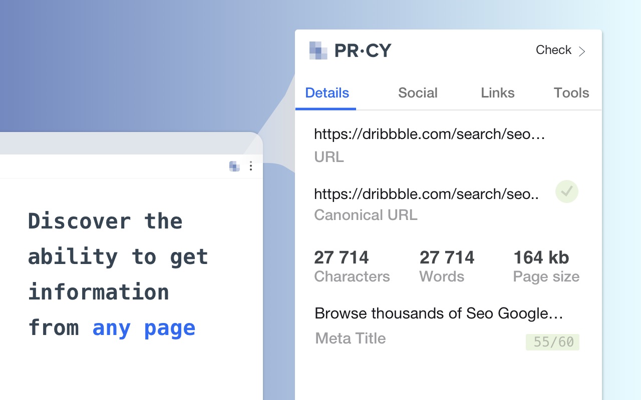 Analysis SEO & Website Checker - PR-CY截图3