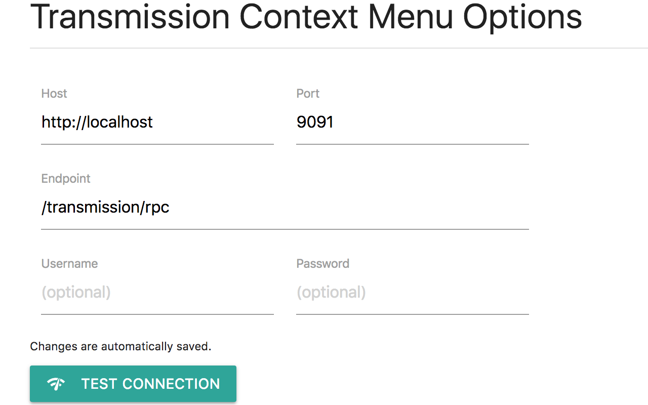 Transmission Context Menu截图2