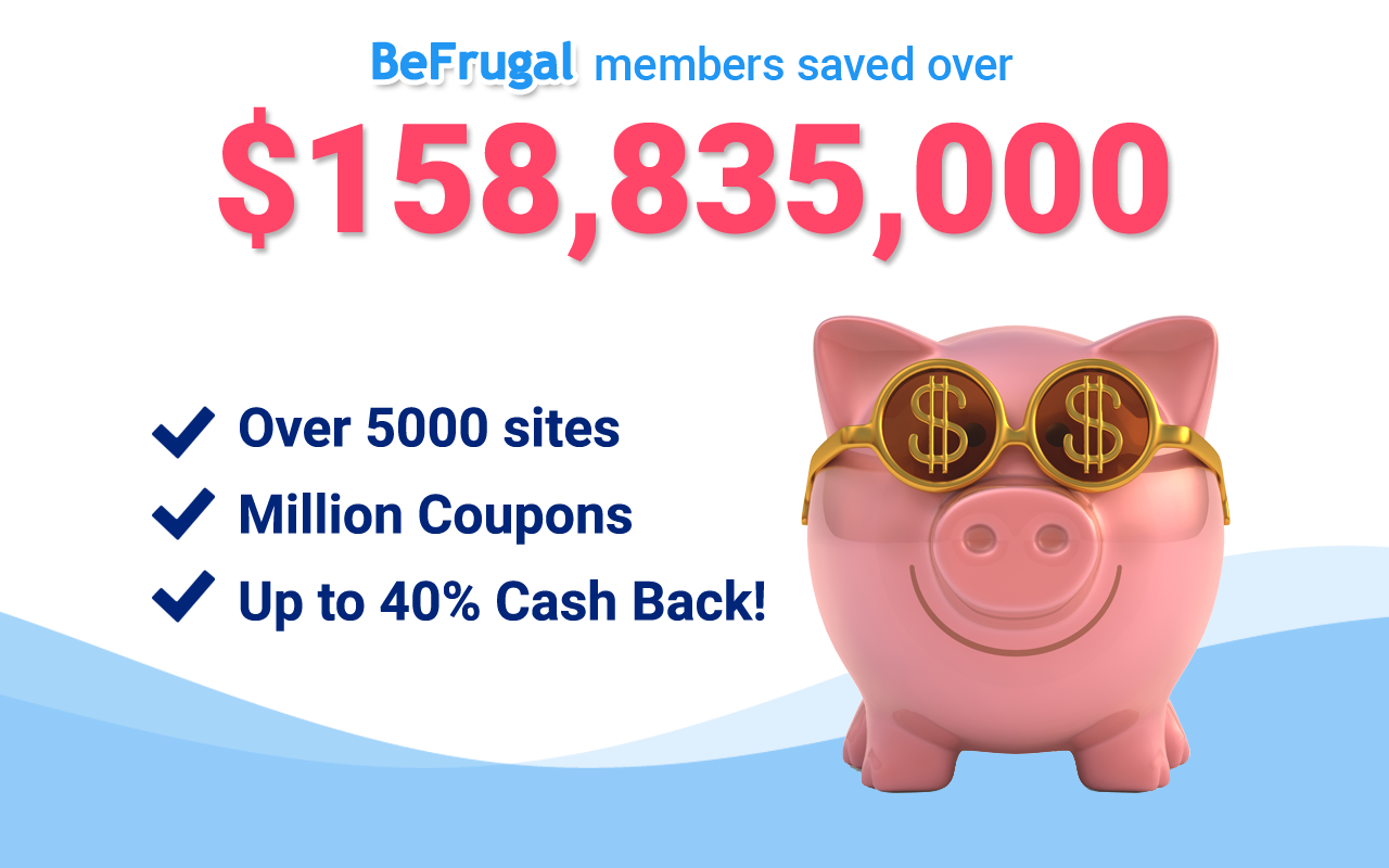 BeFrugal: Automatic Coupons and Cash Back截图2