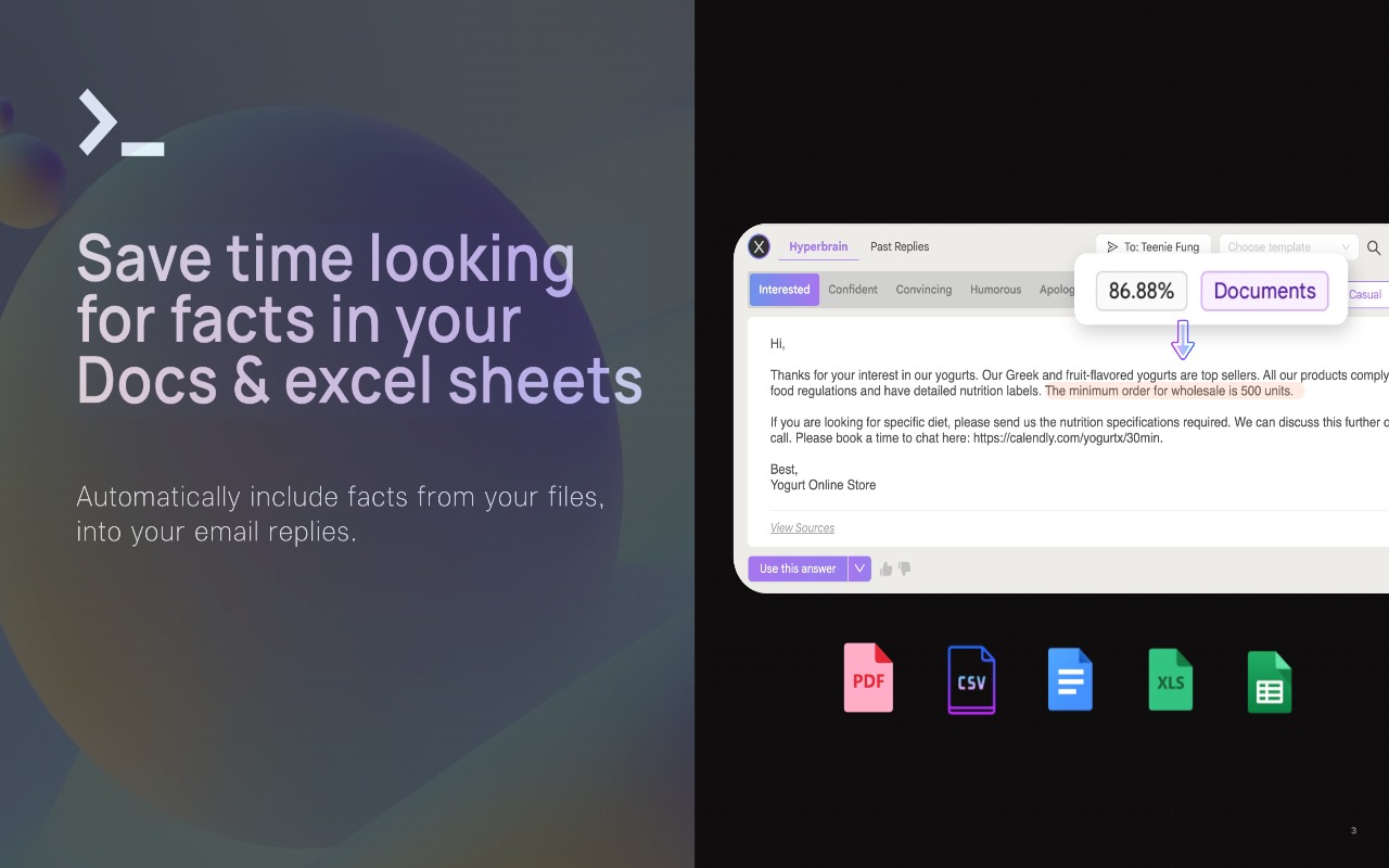 Hypertype: AI generated answers截图5