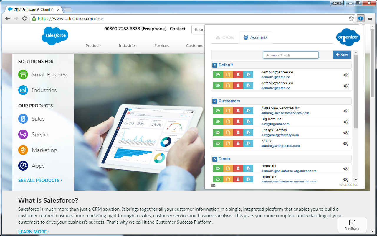 ORGanizer for Salesforce截图2