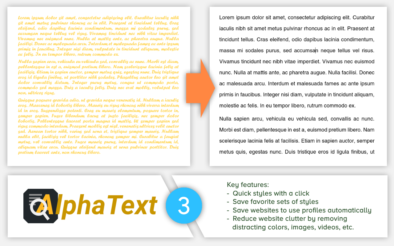 AlphaText - Make text readable!截图3