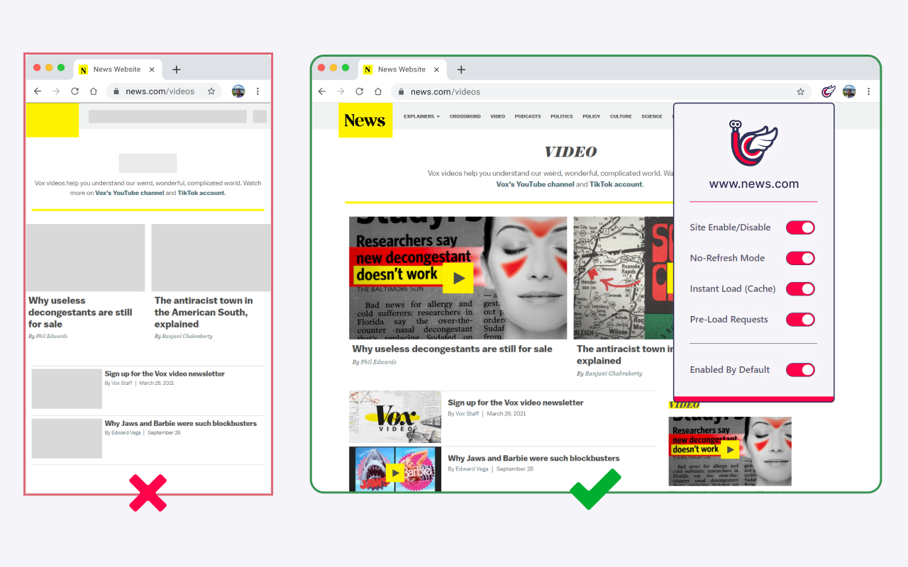 TooSlow? - Load Websites Faster截图1