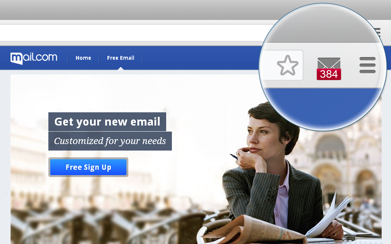 mail.com MailCheck截图1