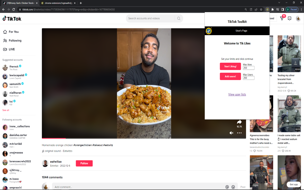 TikTok ToolKit截图5