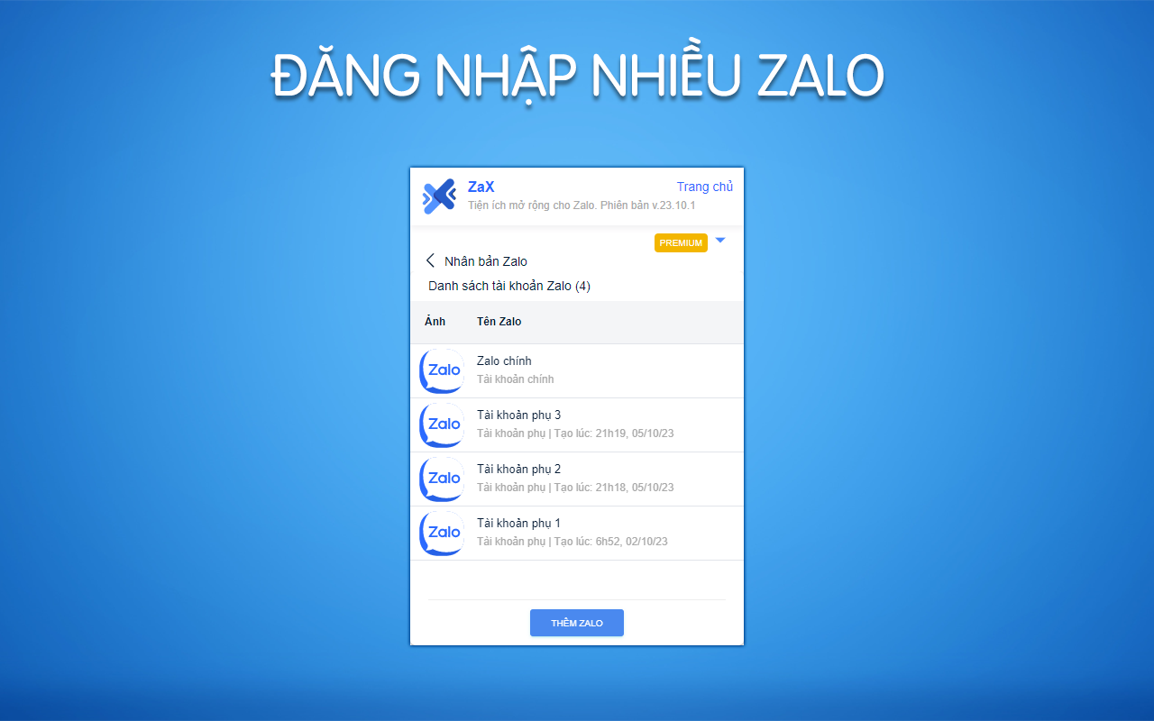 ZaX - Tiện ích mở rộng cho Zalo截图4