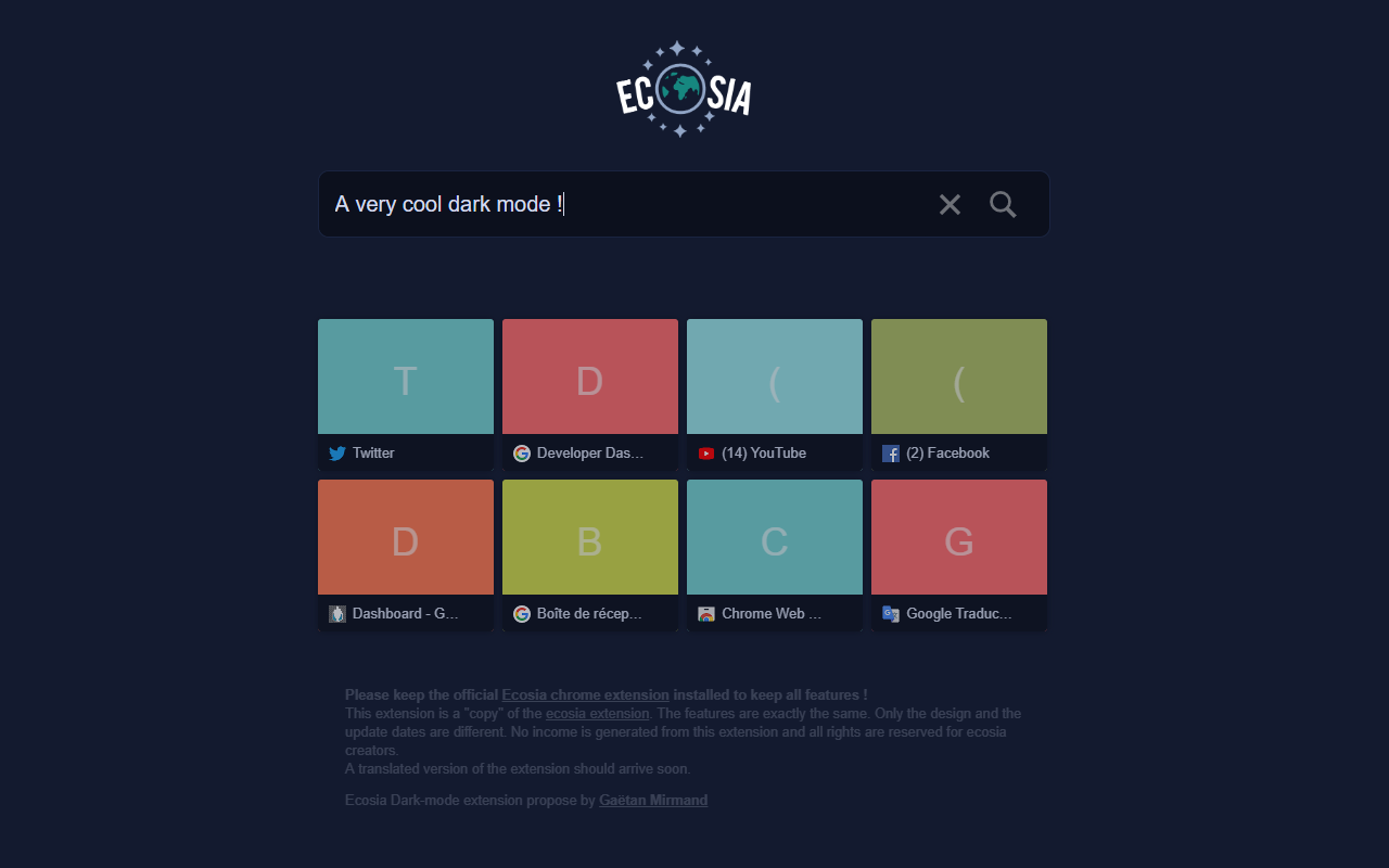 Ecosia Dark-Mode截图2