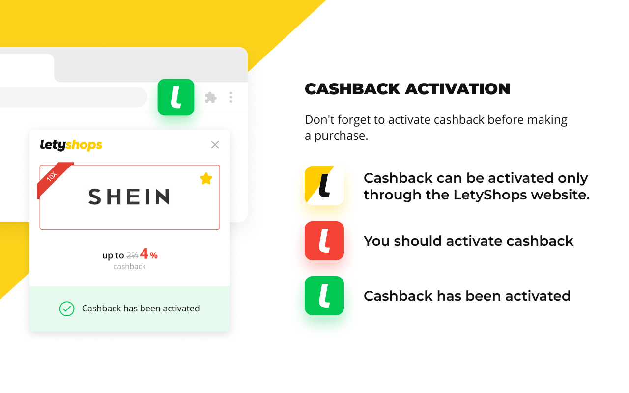 Cashback service LetyShops截图5