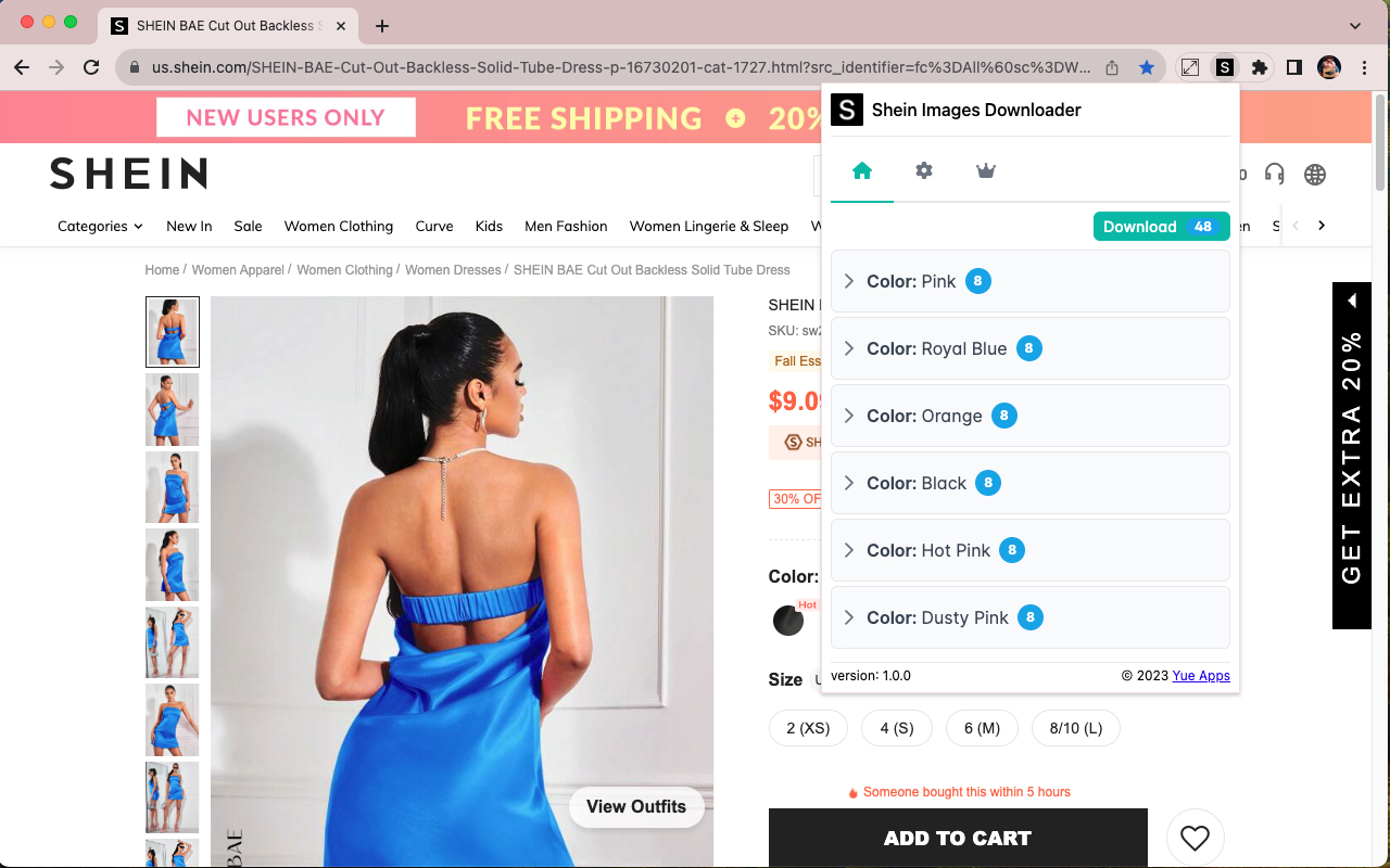 Shein Images Downloader截图1