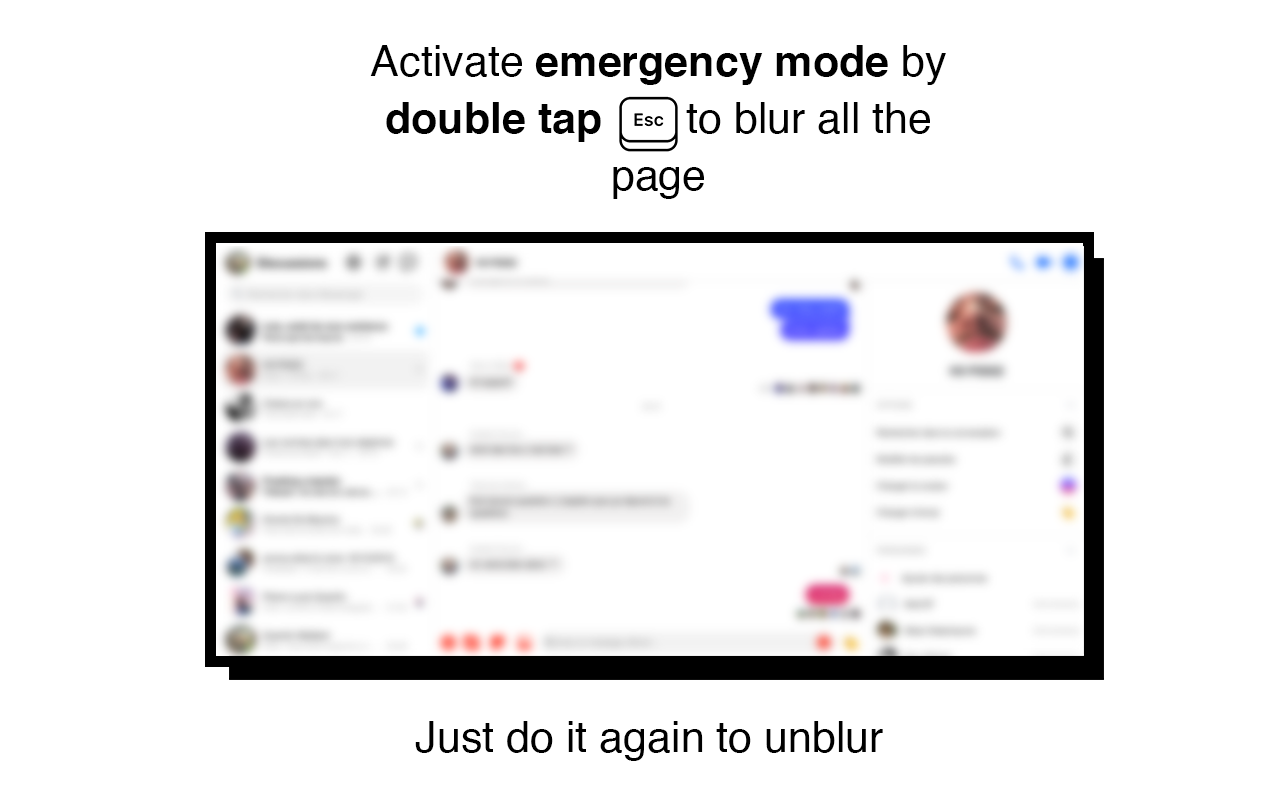 Messenger Sneaky Mode - Hide what needs to be截图2
