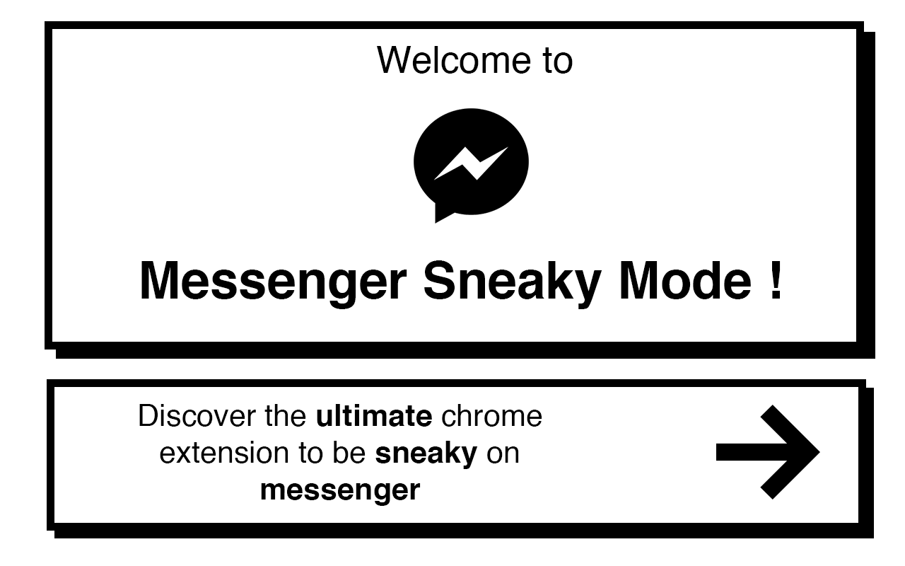 Messenger Sneaky Mode - Hide what needs to be截图3